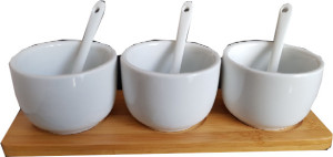 Servierset - Serving Set für Dips - dreier Set -
